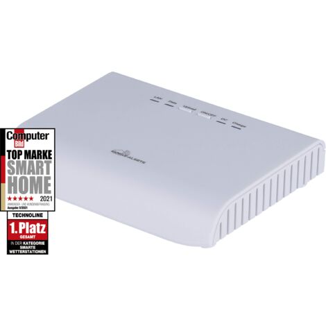 Technoline Gateway 2.0 (MA12022) per Sistema di sorveglianza Domestica Mobile Alerts, Bianco