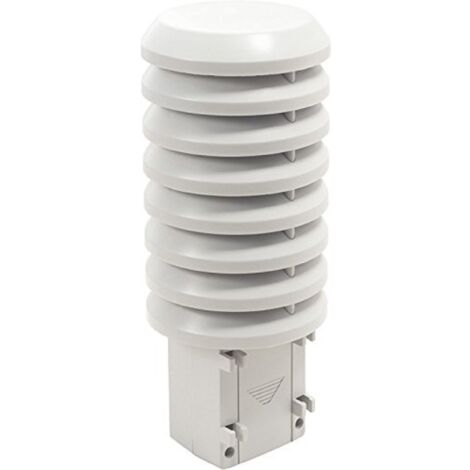 Technoline, termoigrometro per Mobile Alerts System e ripetitore per sensore di Vento, 7 x 7 x 18,5 cm, Bianco (MA 10250)