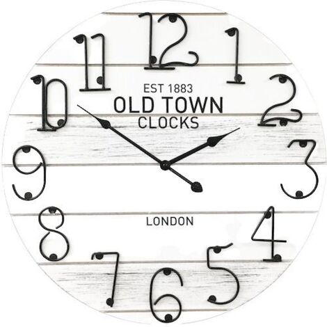 Technoline Wanduhr Old Town 776043 Ø 50 cm Uhren & Wecker