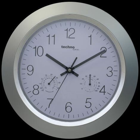 Technoline Wanduhr WT 7940 Ø 33 cm Quarzwanduhr