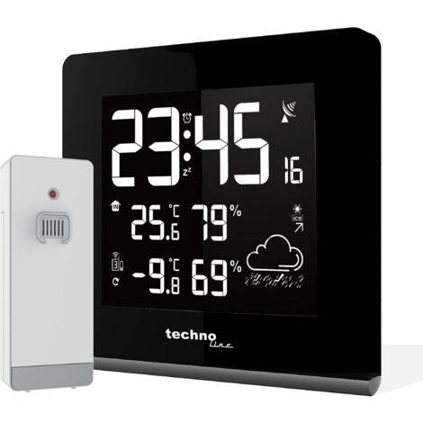 Technoline WS 9065 Black AC/Battery