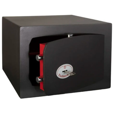 Technomax Cassaforte a Mobile con Chiave 390x350x270mm TechnoSafe