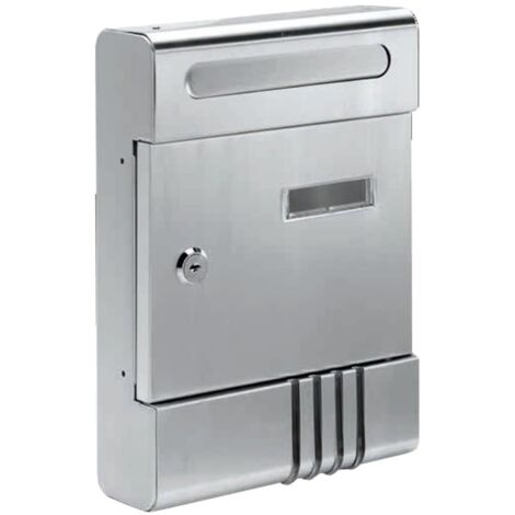 TECHNOMAX - CASSETTA POSTALE LAVANDA ARGENTO 29X20.5X6.5CM