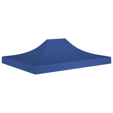 Techo de carpa para celebraciones azul 4,5x3 m 270 g/m²