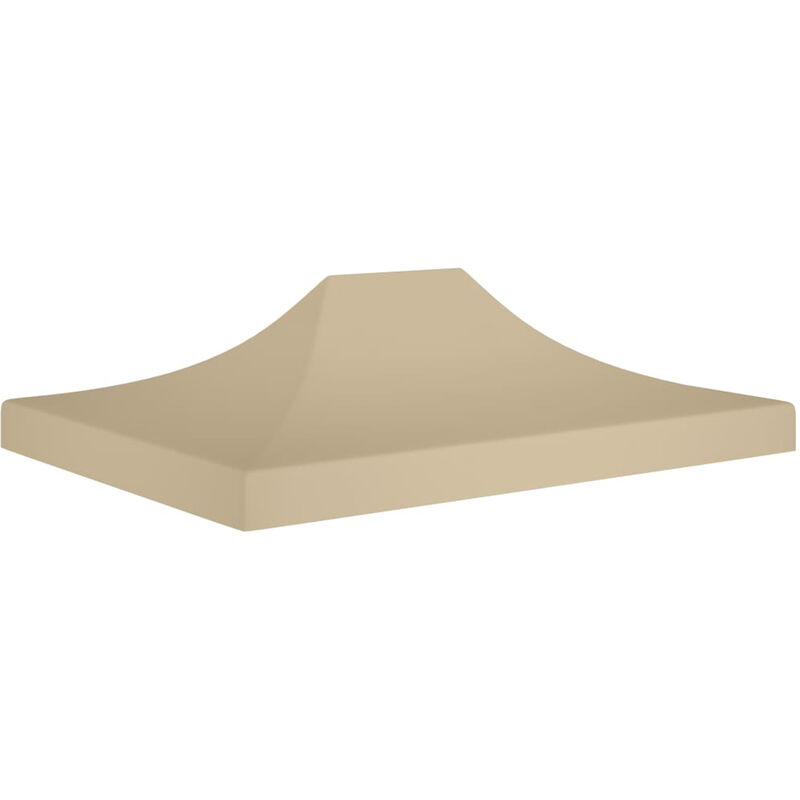 

Techo de carpa para celebraciones beige 4,5x3 m 270 g/m2