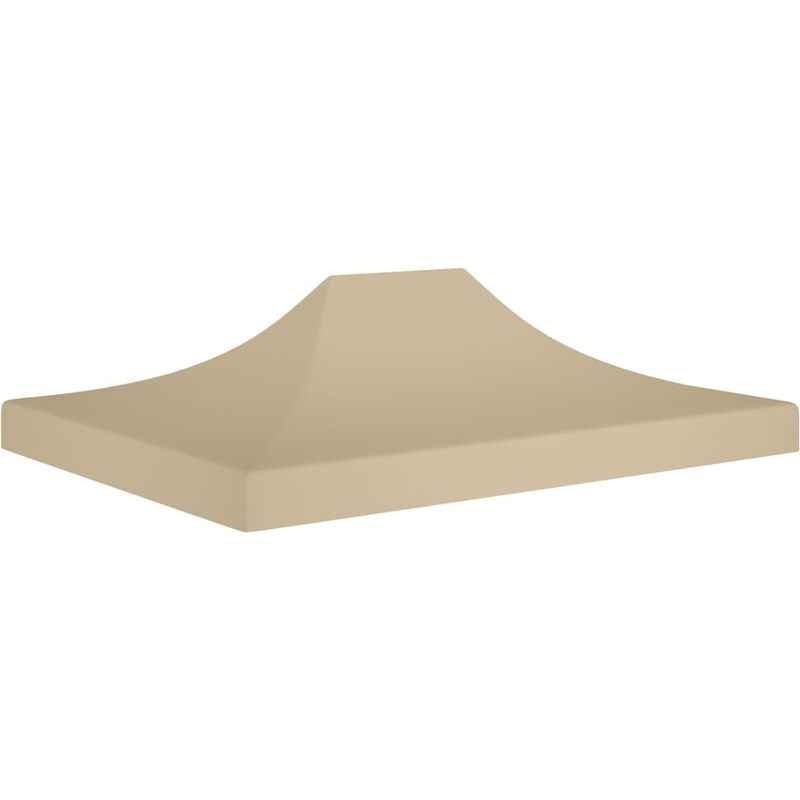 

Techo de carpa para celebraciones beige 4x3 m 270 g/m²