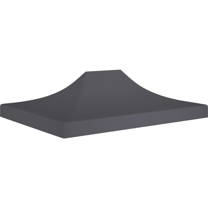 

Techo de carpa para celebraciones gris antracita 4,5x3m 270g/m²