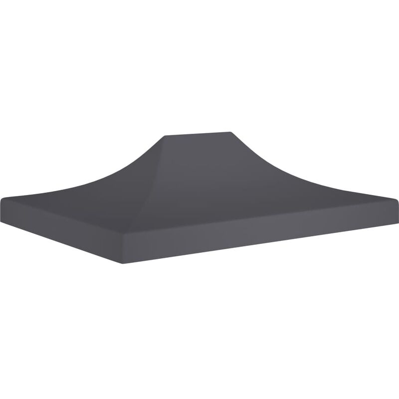 

Techo de carpa para celebraciones gris antracita 4,5x3m 270g/m² - Antracita