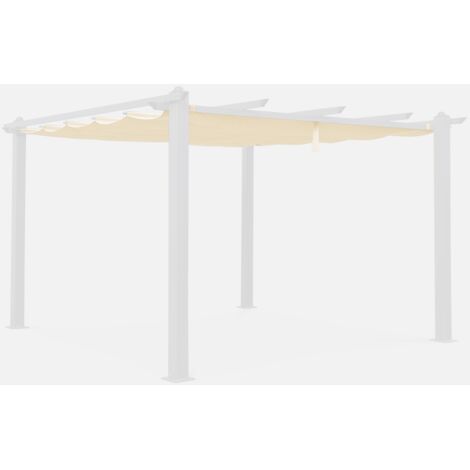 Techo de repuesto para pérgola Condate 3x4m
