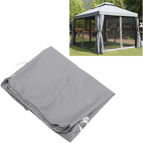 Techo de repuesto para una tienda de campaña de 3x4 m, impermeable y con protección UV50+, tejido duradero y resistente a los rayos UV con paredes laterales.