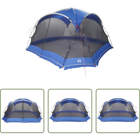 Techo para jardín -  Tienda mosquitera con techo Azul Azure 434 x 434 x 230 cm
