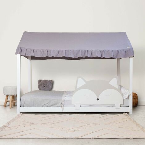Techo perfecto para la cama Montessori  COLORES DISPONIBLES: Gris Perla
