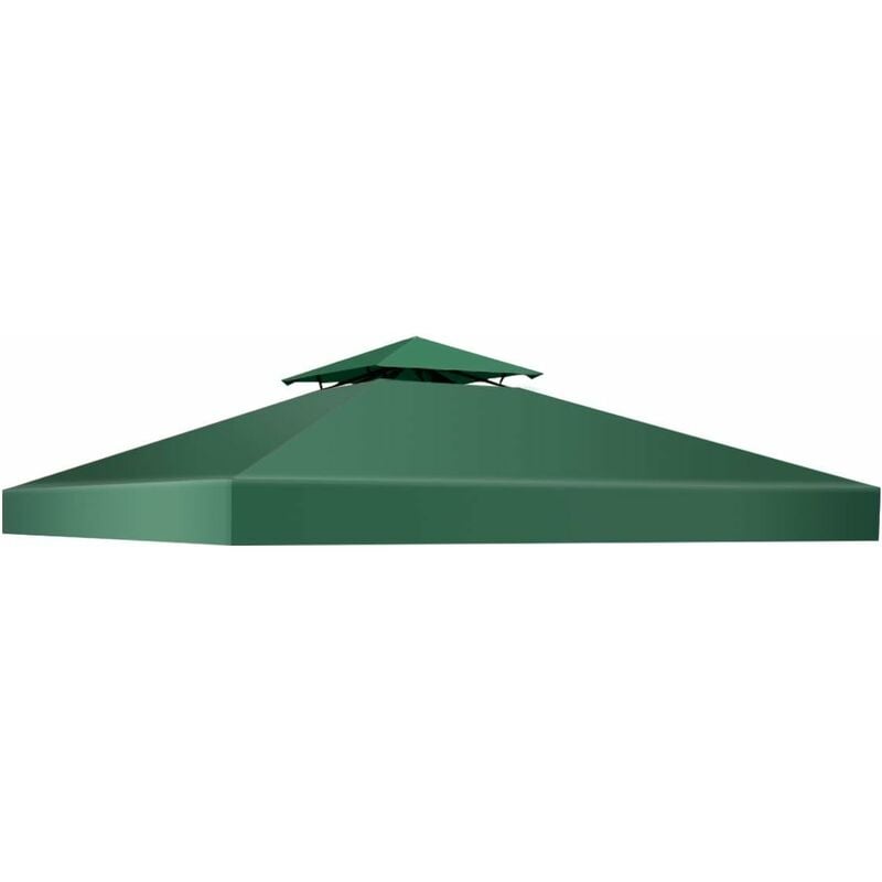 

Techo Reemplazo para Carpa 3x3M con Ventilación Techo Repuesto para Pabellón Gazebo Verde