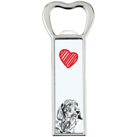 Teckel I - Décapsuleur avec chien, ouvre-frigo personnalisé, cadeau unique pour homme par Art-Dog