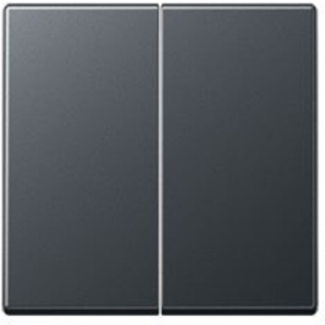 TECLA DOBLE ANTRACITA JUNG A595BFANM