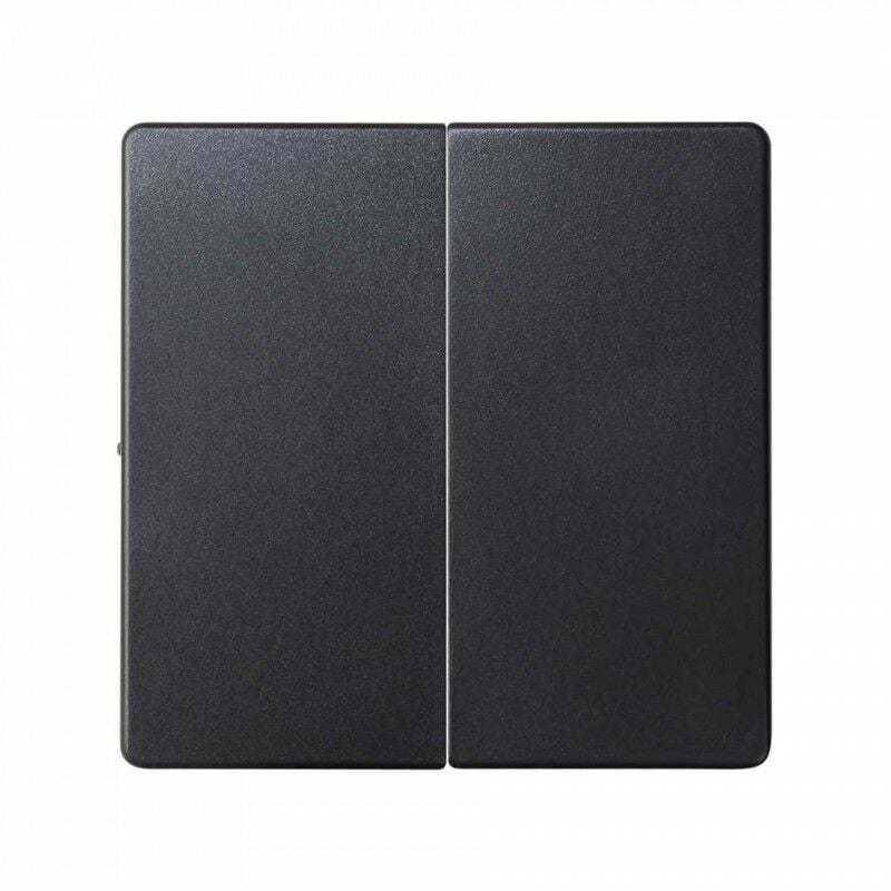 

Tecla doble cruzamiento 82 Concept 8202126-098 Negro mate - Simon