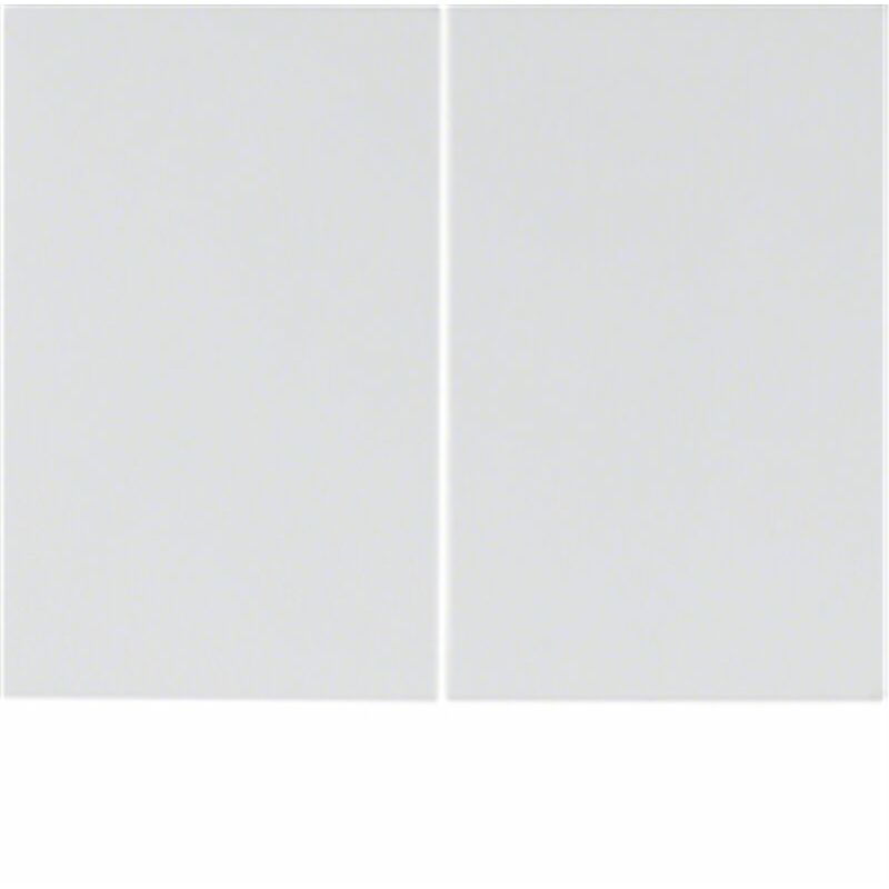 

Tecla doble by Berker 14357009 Blanco Brillo - Hager