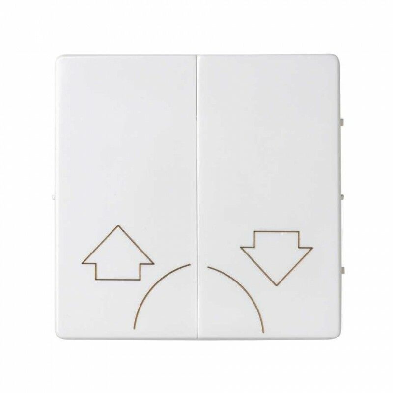 

Tecla doble para mecanismos de persiana sin enclavamiento 82 Concept 8200029-090 Blanco Mate - Simon