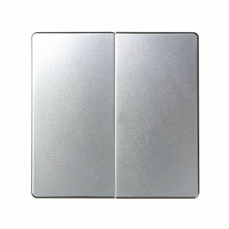 

Tecla doble para mecanismos de persiana sin enclavamiento 82 Detail y 82 Concept 82029-93 Aluminio Frio - Simon
