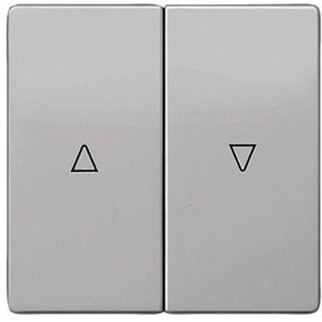 Tecla doble para persianas platino metalizado Siemens Delta Style 5TG72765PM00