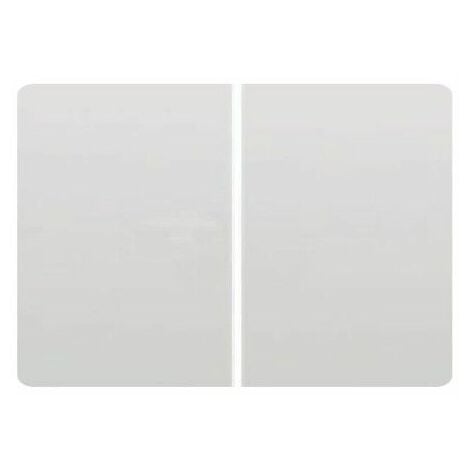 Tecla doble pulsador BLANCO BJC Coral 21709