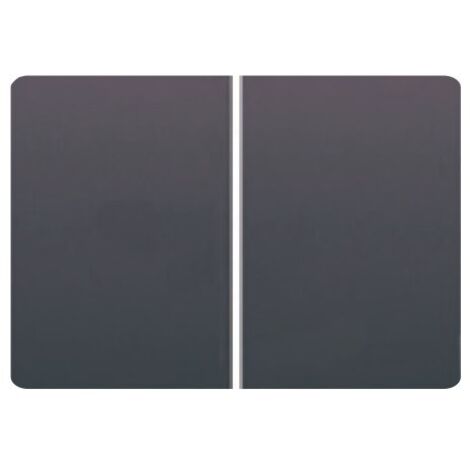 Tecla doble pulsador GRIS LAVA BJC Coral 21709-GL