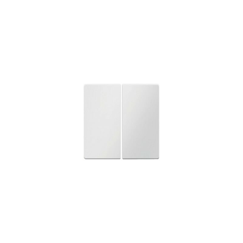 

Tecla doble Hager by Berker 16236089 Blanco Mate