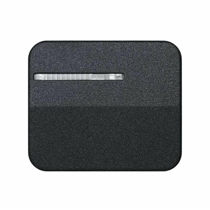 

Tecla interruptor, conmutador, cruzamiento luminoso grafito 75011-38 - Simon