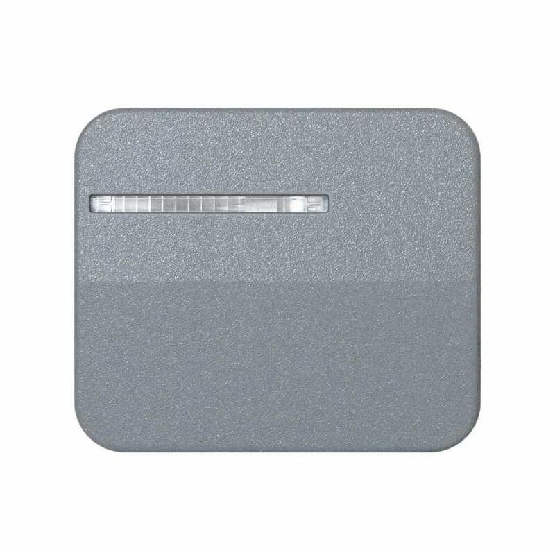 

Tecla interruptor, conmutador, cruzamiento luminoso gris 75011-35 - Simon