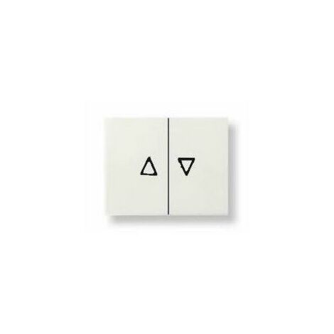 Tecla interruptor persianas BLANCO NIESSEN Olas 8444 BL