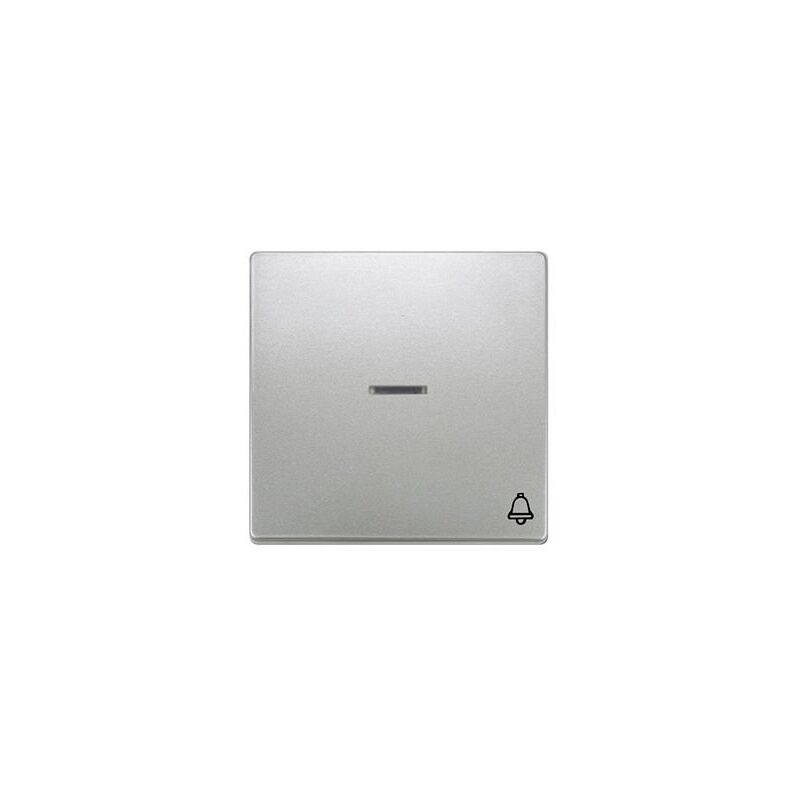 

Tecla logo campana con difusor platino metalizado Siemens Delta Style, 5TG7270-5PM11