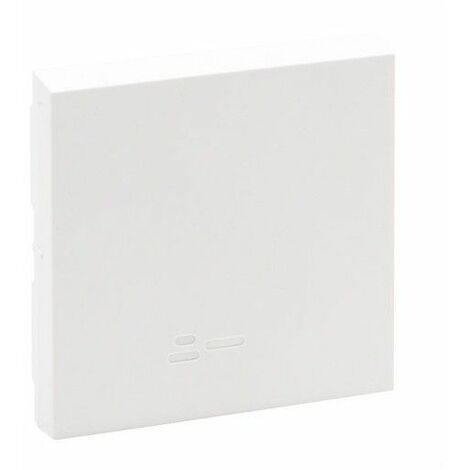 Tecla Niloé Step con visor para interruptor y conmutador blanco mate LEGRAND 864106