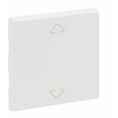 Tecla Niloé Step doble para mecanismos para toldos y persianas  blanco mate LEGRAND 864130