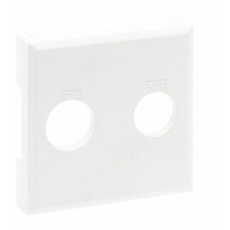 Tecla para bases de televisión TV-SAT blanco mate LEGRAND 864154
