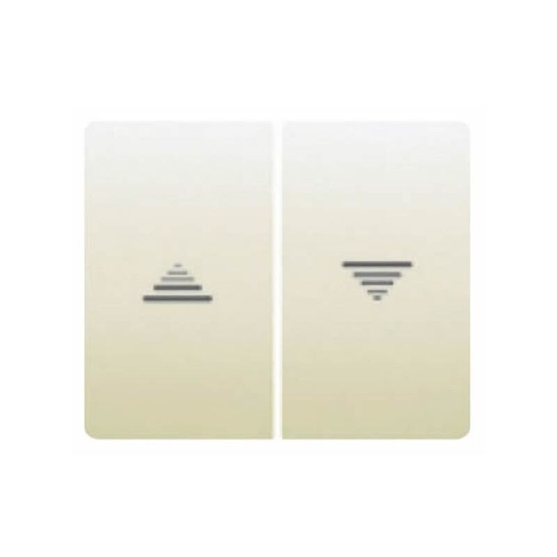 

Doble tecla interruptor-pulsador persianas Beige Iris 18765-A - BJC