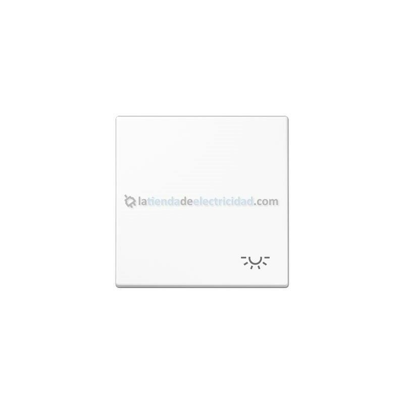 

Tecla pulsador con símbolo de luz BLANCO JUNG LS 990 L WW