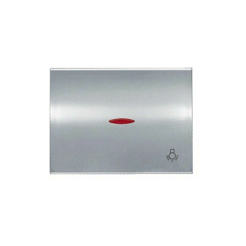 

Tecla pulsador luz luminoso TITANIO Olas 8404.4 TT - Niessen