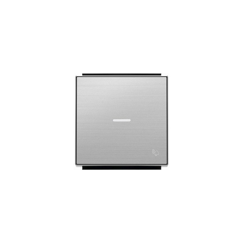 

Tecla pulsador timbre con luminoso ACERO INOX SKY 8504.3 AI - Niessen