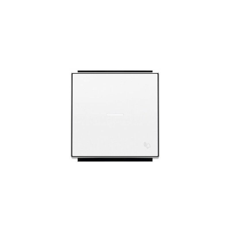 

Tecla pulsador timbre con luminoso BLANCO SOFT SKY 8504.3 BL - Niessen