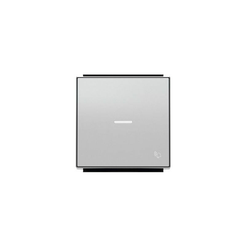 

Tecla pulsador timbre con luminoso PLATA NIESSEN SKY 8504.3 PL