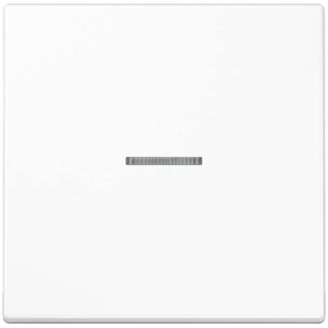 Tecla simple con visor Jung Home serie LS LS101KO5WW JUNG Blanco alpino brillo