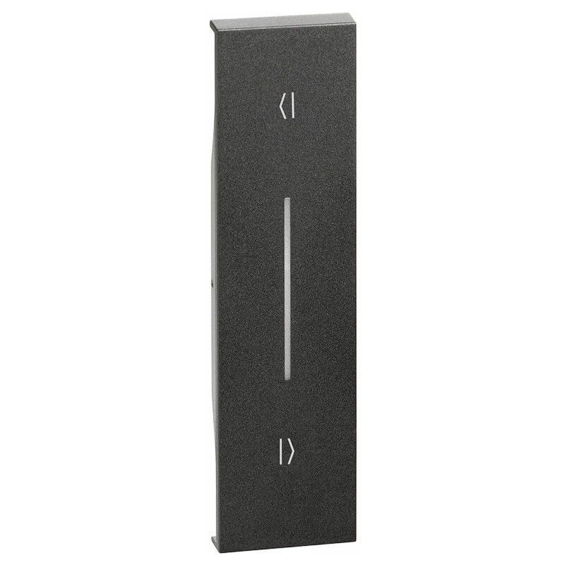 

Tecla vertical para mecanismo persiana KG05V Living Now 1 modulo Dark - Bticino