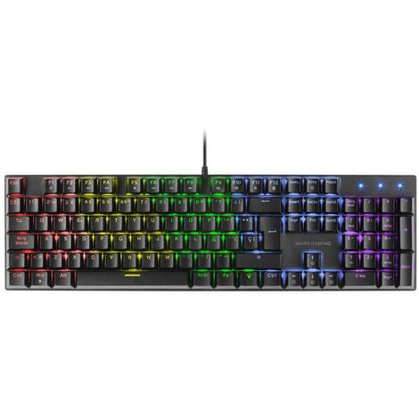 Teclado gaming mecÁnico mars gaming mk422bes