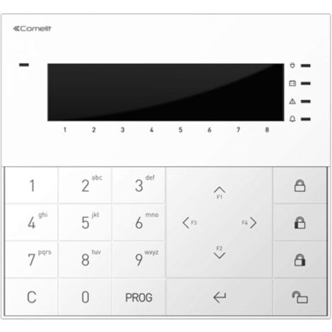 Teclado LCD Comelit para centrales VEDO VEDOKP
