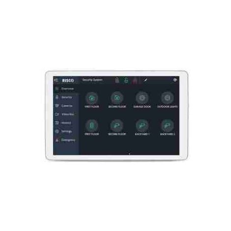 Teclado RP432KPT000A compatible con Lightsys Plus RISCO RISCONTROL RP432KPT000A Alarma