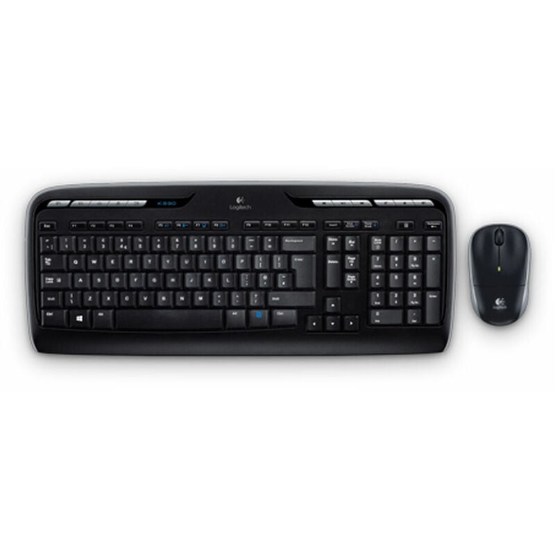 

Logitech Teclado y Ratón Inalámbrico Logitech MK330 Negro