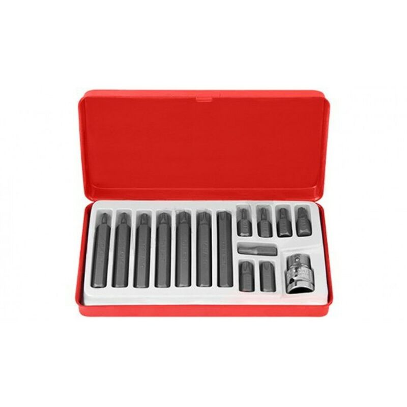 

Juego de llaves brocas llaves torx 15 pzs. t20-t55