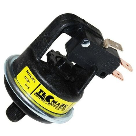 Tecmark 4760P Pressostat 1-6 Psi 16A 3 broches