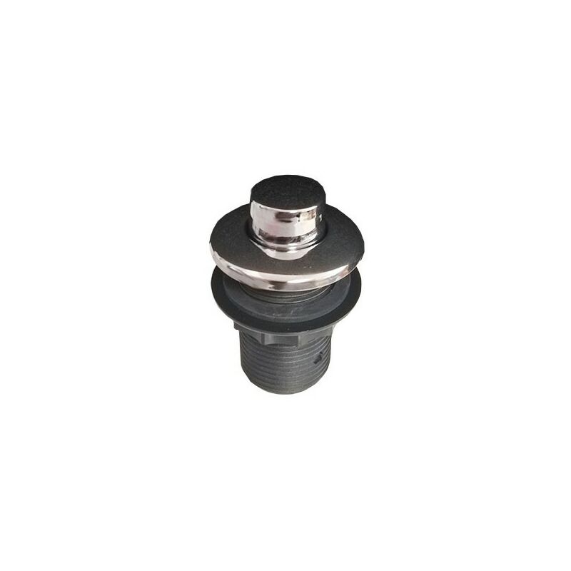 Tecmark - Mpt-57570-3428R Botón Neumático De Tiro Corto, Mini, Elevado, Cromado