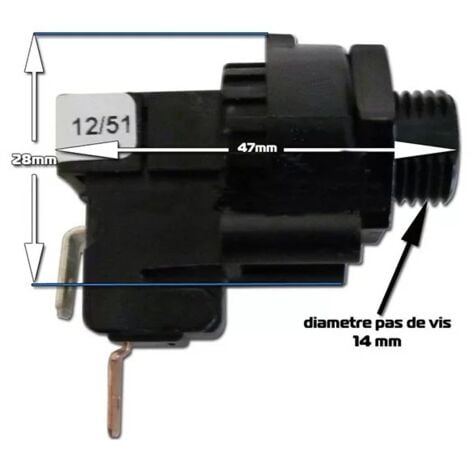 Tecmark TBS132A Pressostat 5A 125/250V